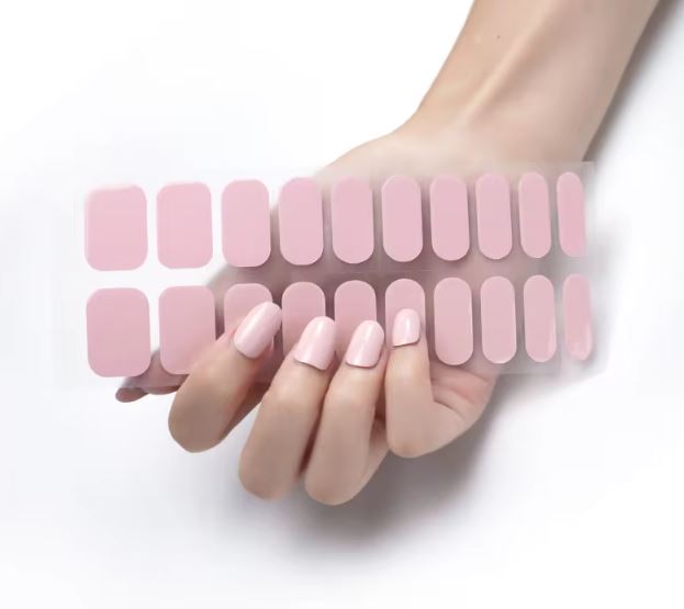 Nail UV Gel Wraps - Light Pink