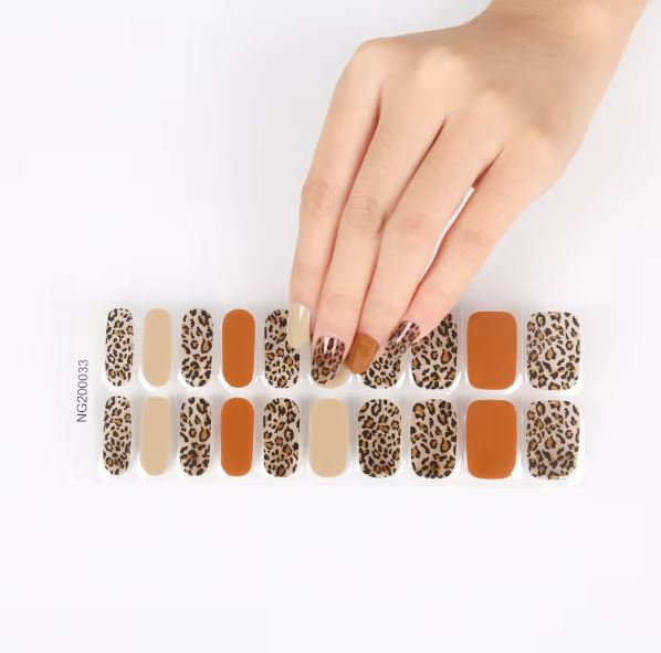 Semi Cured Gel UV Nail Strips | Panther Nails